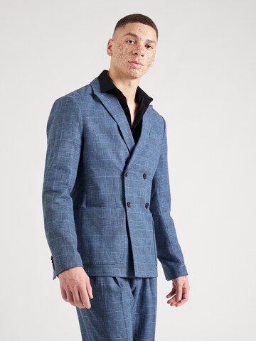 Coupe regular Veste de costume SCOTCH & SODA en bleu : devant