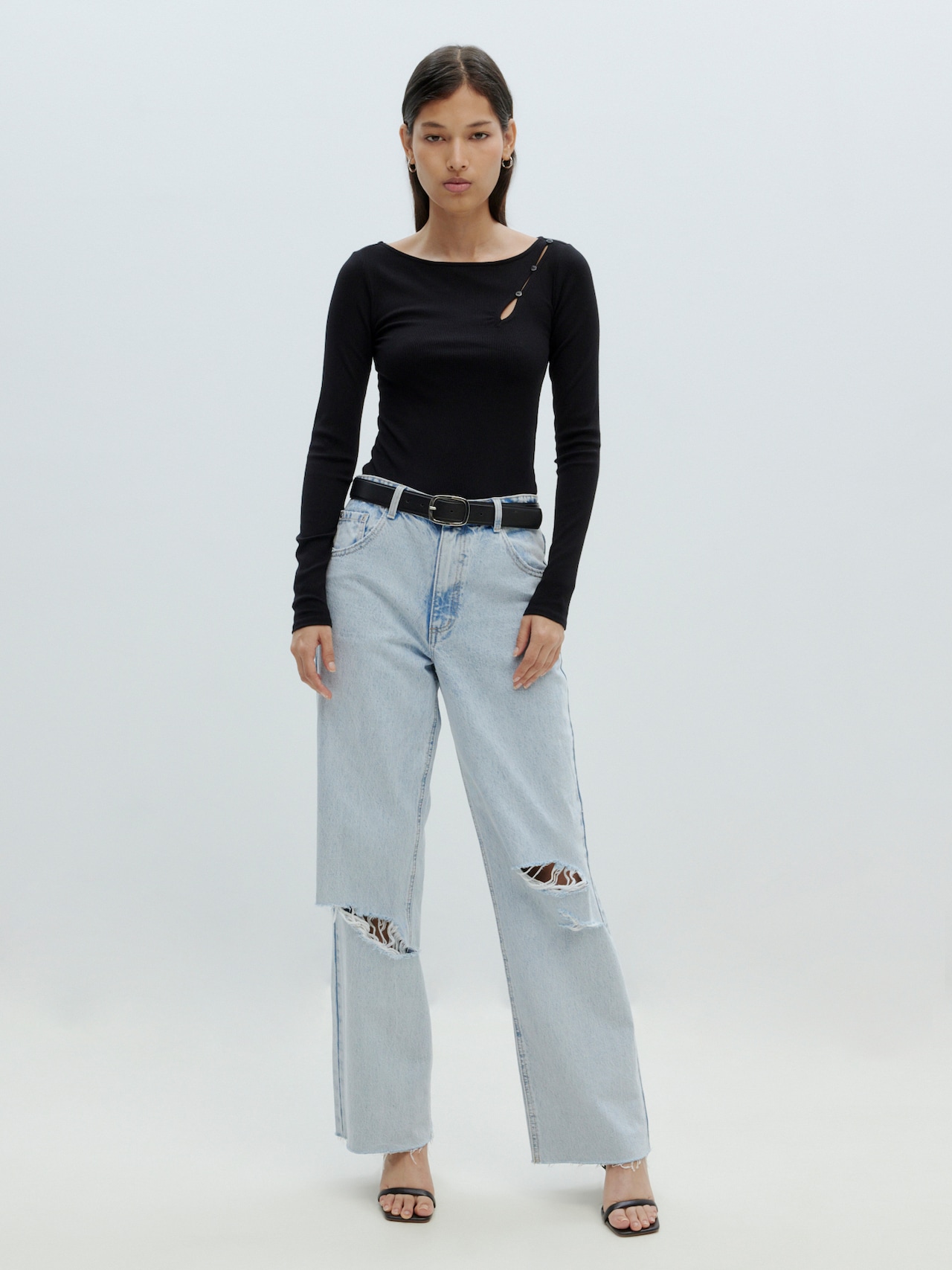 EDITED Shirt 'Kalama' Zwart