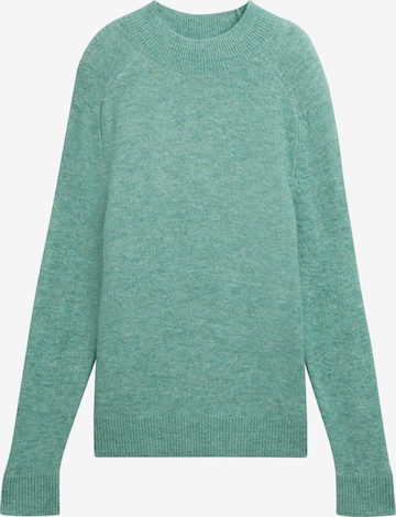 TOM TAILOR DENIM Pullover in Grün: Vorderseite