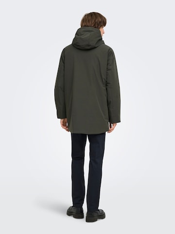 Only & Sons - Parca de entretiempo en gris