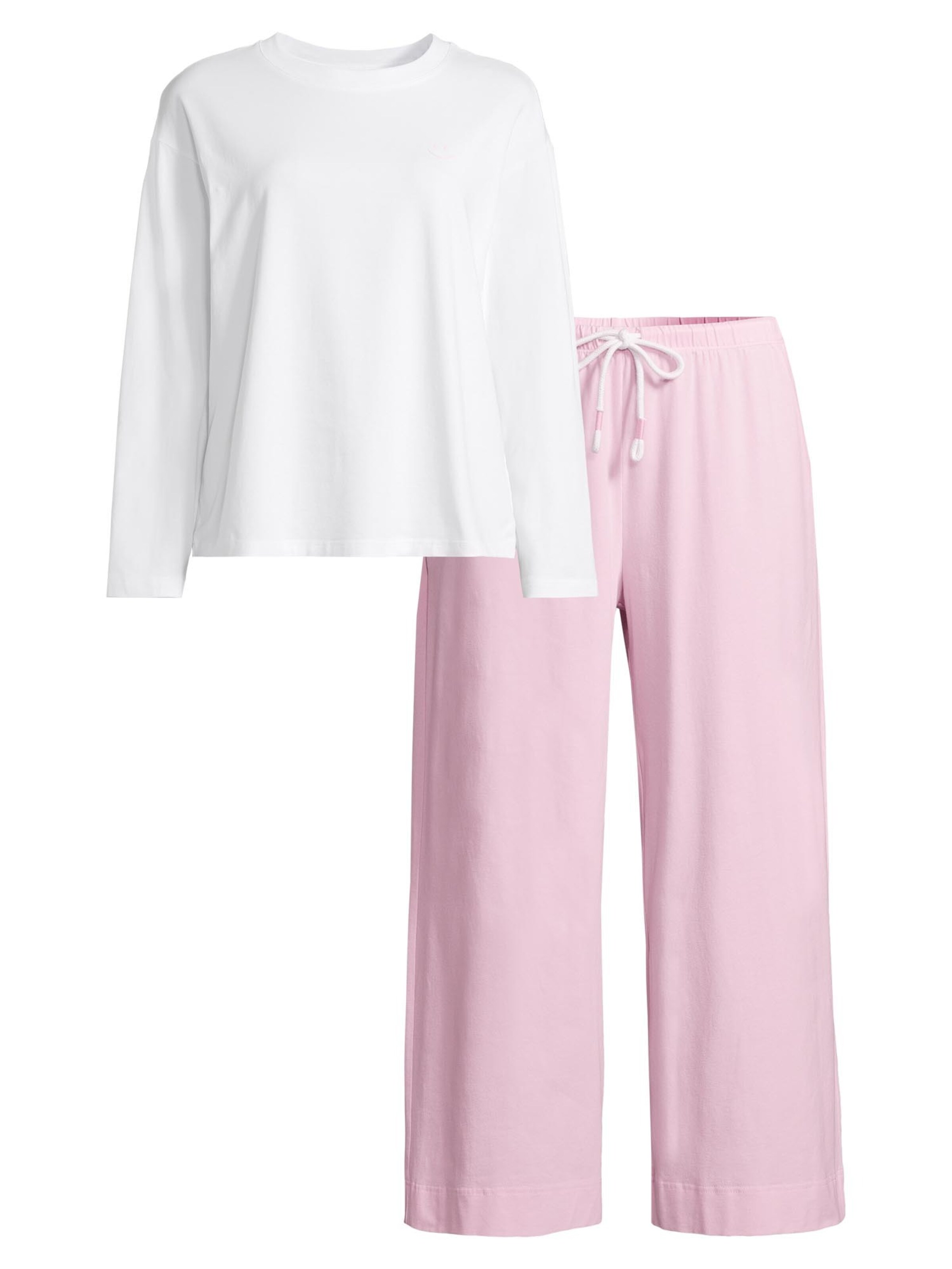Mey Pyjama 'Solid Love'‌‌ in Pink: Vorderseite
