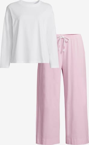 Mey Pyjama 'Solid Love' in Pink: Vorderseite