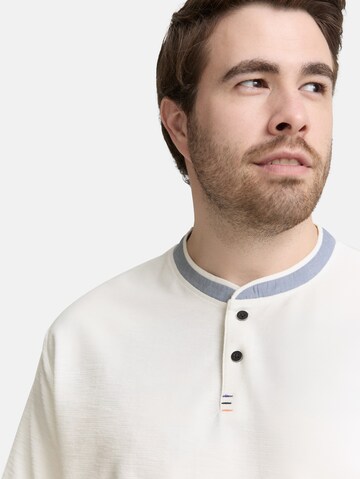 T-Shirt TOM TAILOR Men + en blanc