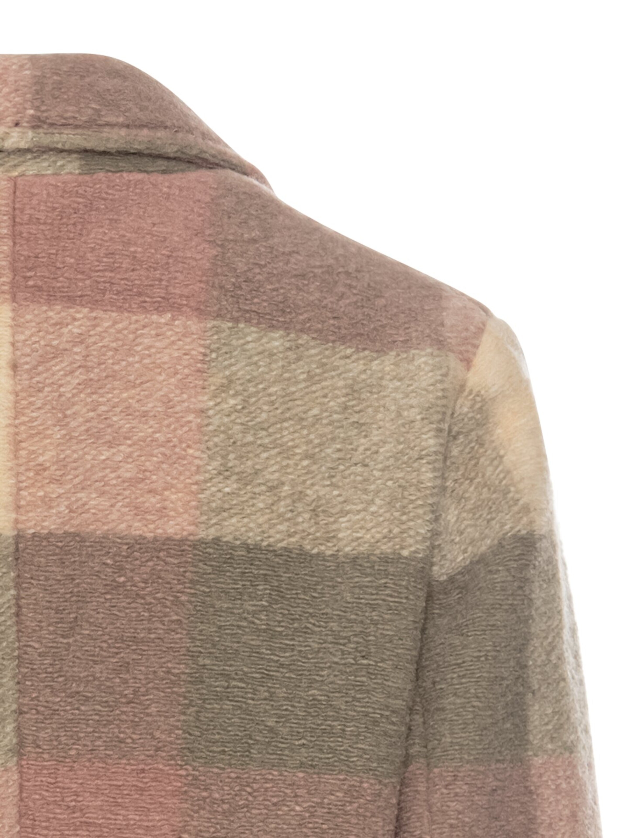 CAMEL ACTIVE Wollmantel mit Reverskragen in Beige