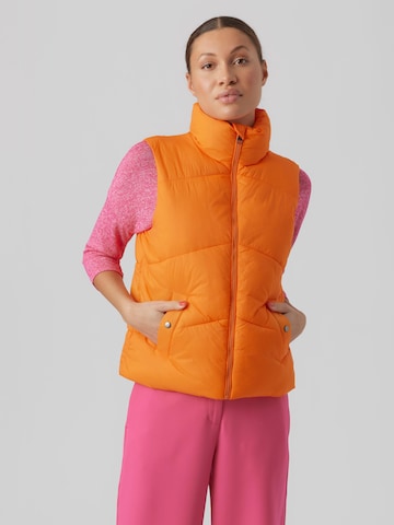 Gilet 'UPPSALA' VERO MODA en orange : devant