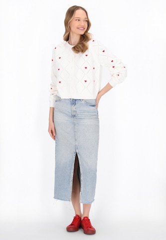 Cardigan MYMO en blanc