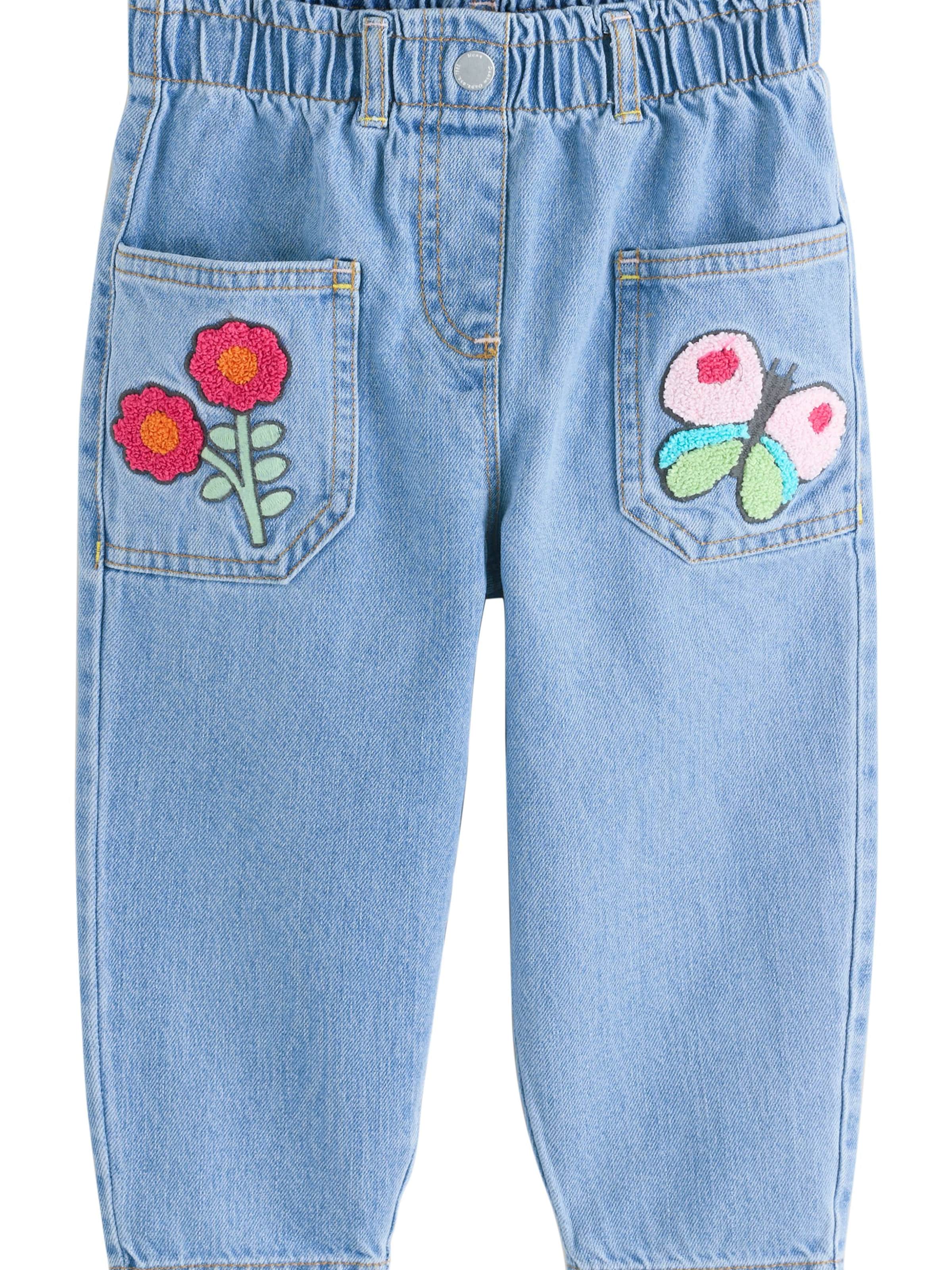 Next Loosefit Jeans i blå: forside