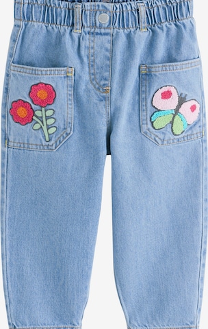 mėlyna Next Laisvas Džinsai: priekis