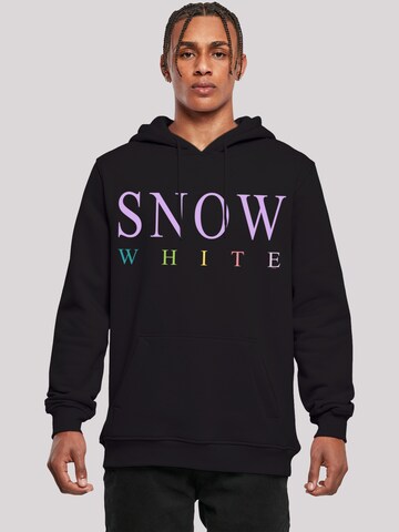 F4NT4STIC Sweatshirt 'Disney Snow White Schneewittchen Graphic' in Zwart: voorkant