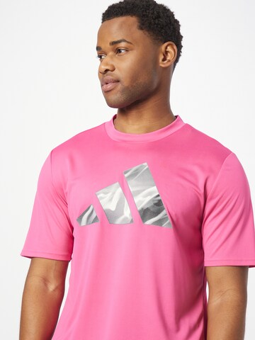 T-Shirt fonctionnel 'Designed For Movement Hiit' ADIDAS PERFORMANCE en rose