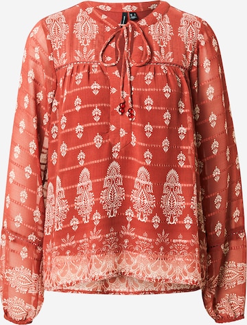 Chemisier 'VMHEDI' VERO MODA en rouge : devant