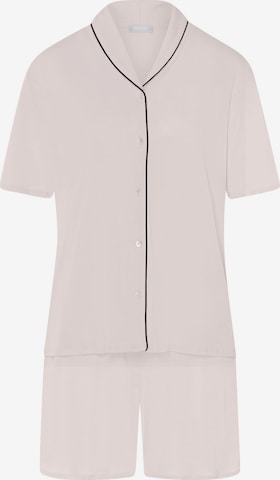 Hanro Pajama 'Natural Comfort' in Beige: front