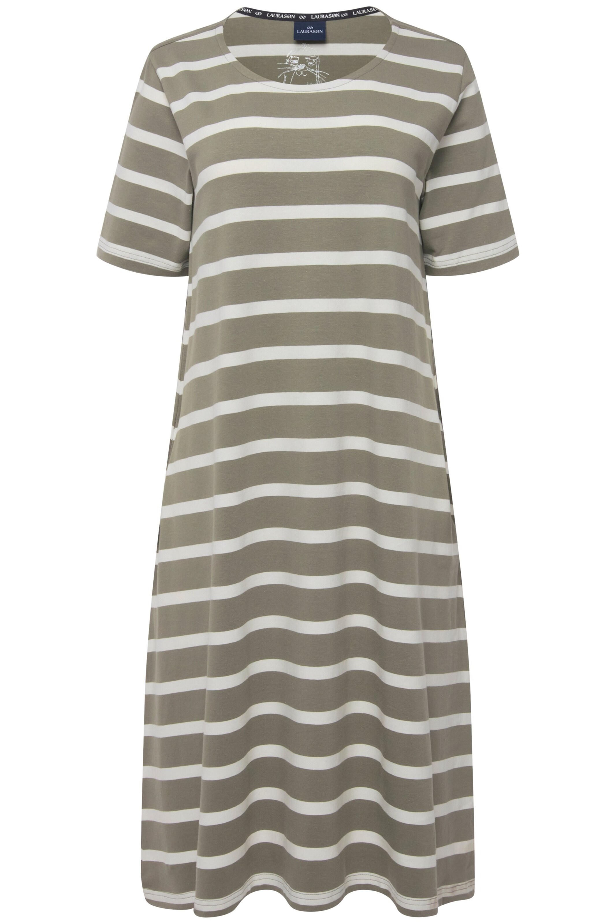 LAURASØN Kleid in Grün: Vorderseite