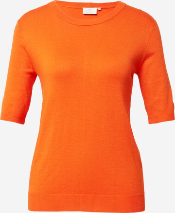 Kaffe Sweater 'Lizza' in Orange: front