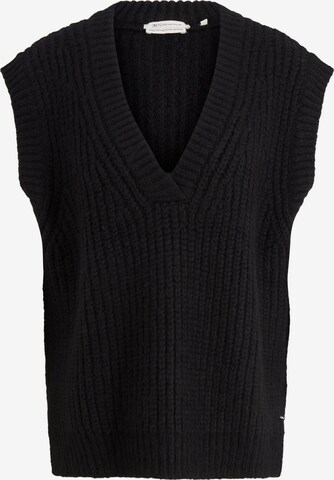 TOM TAILOR DENIM Sweater in Black: front