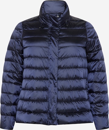 Persona by Marina Rinaldi Between-Season Jacket 'PACE' in Blue: front