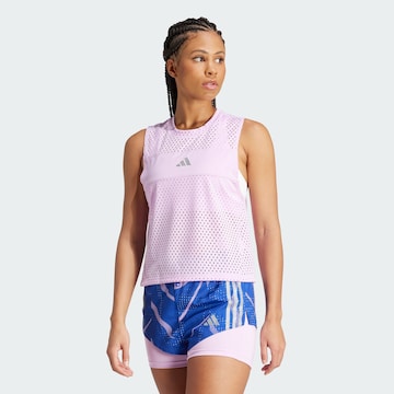 ADIDAS PERFORMANCE Sporttop 'Break the Norm' in Lila: voorkant