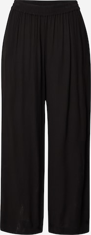 Kaffe Wide leg Trousers 'Dacia Amber' in Black: front