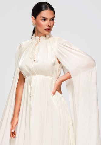 Robe de soirée Ombre en beige