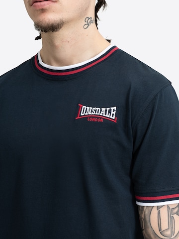 LONSDALE - Camisa 'QUIN' em azul