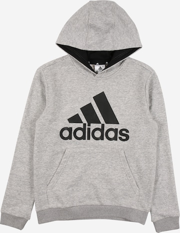 ADIDAS SPORTSWEAR Sportsweatshirt 'Essentials' in Grau: predná strana