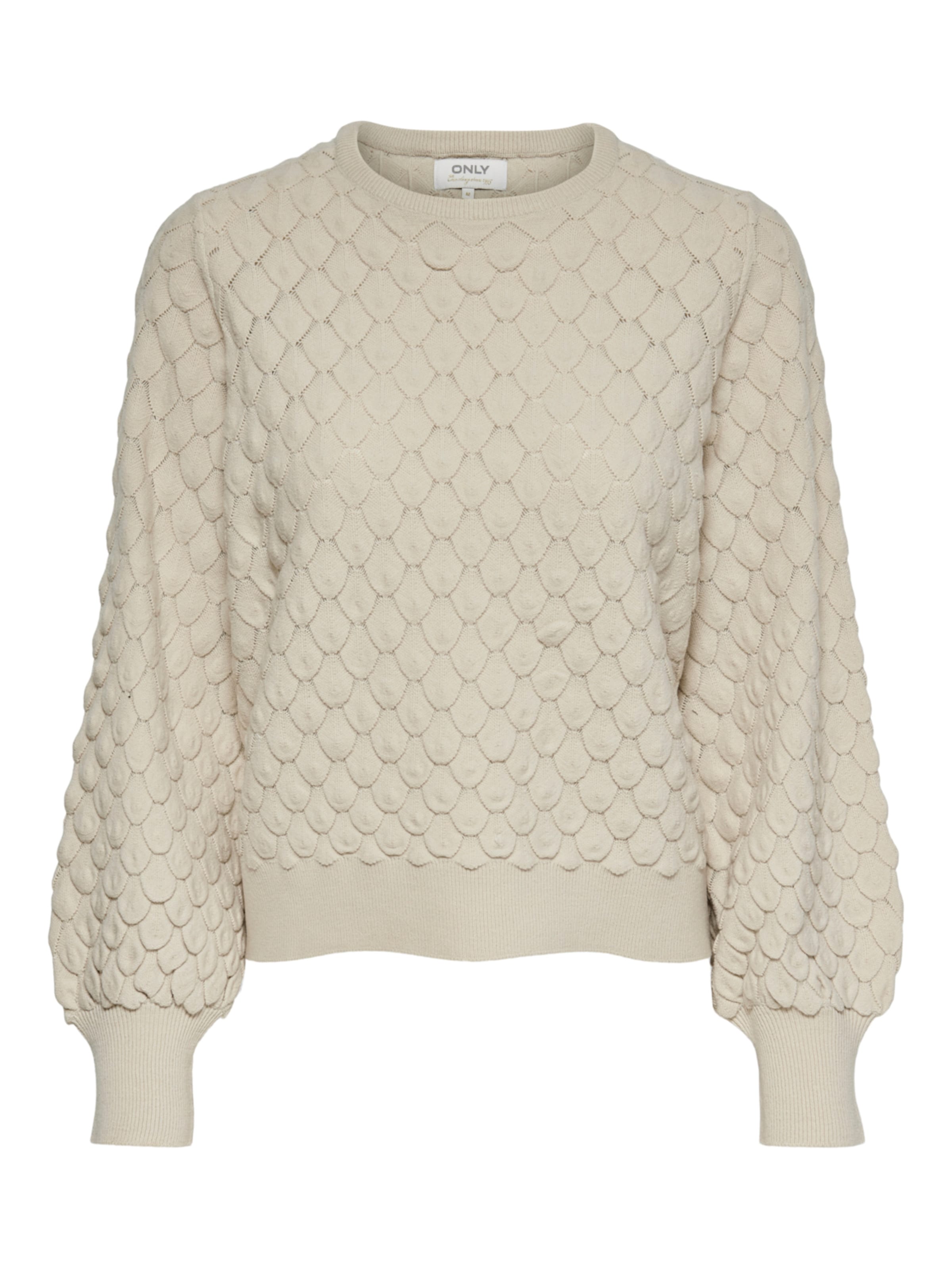 ONLY Pullover in Beige: Vorderseite