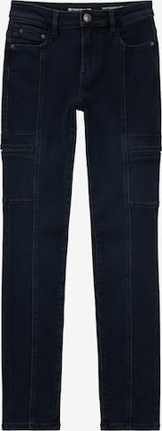 Coupe slim Jean 'Alexa' TOM TAILOR en bleu : devant