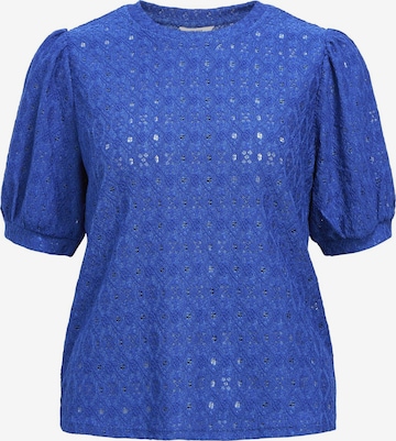 Camicia da donna 'OBJLAILA' di OBJECT in blu: frontale