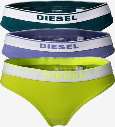 DIESEL String in neongelb / violettblau / neonlila / weiß, Produktansicht
