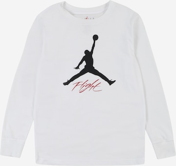 T-Shirt Jordan en blanc : devant