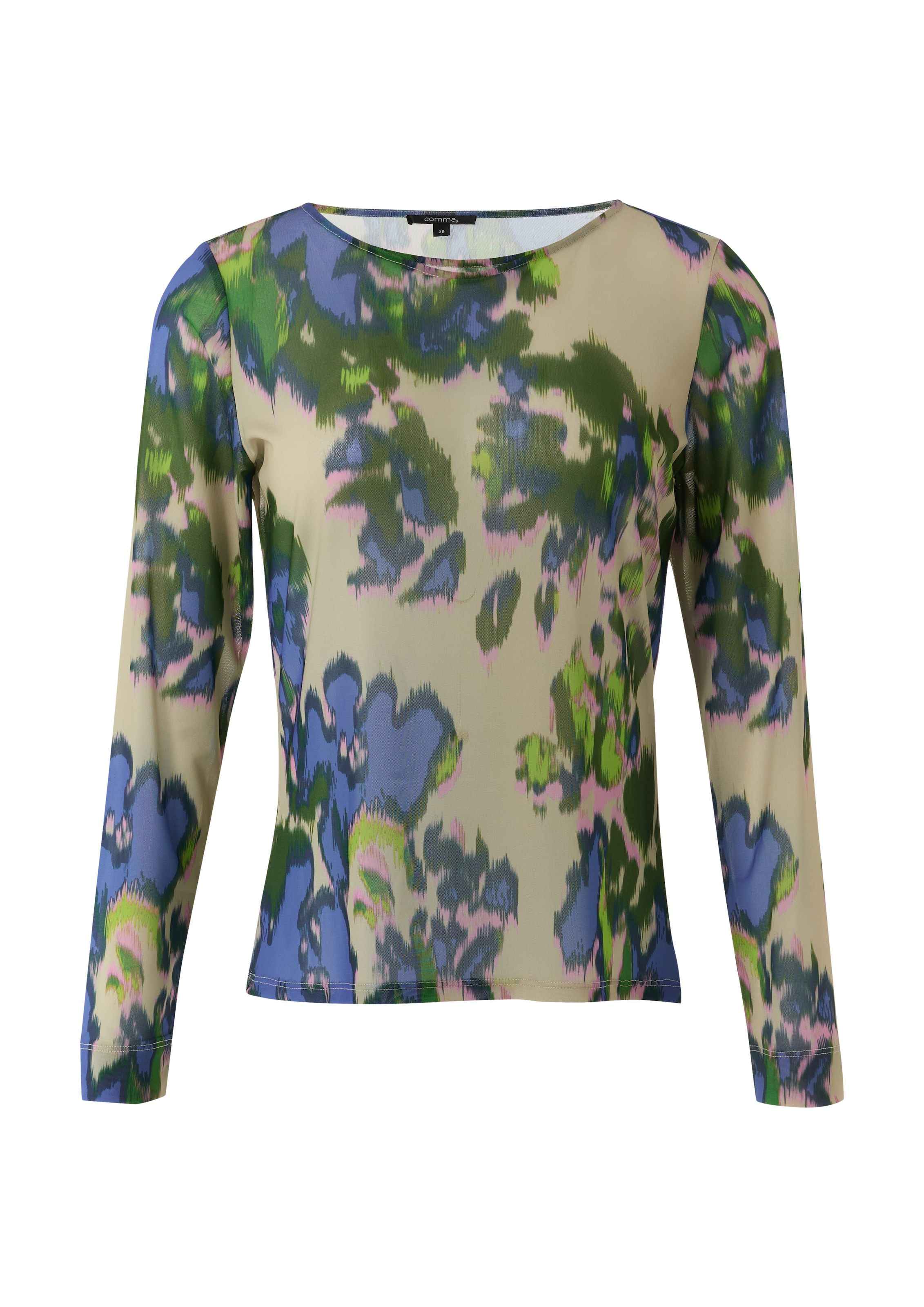 COMMA Shirt in Beige: Vorderseite