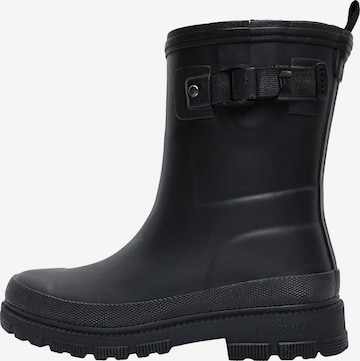 VERBENAS Gummistiefel 'LINA' in Schwarz: Vorderseite