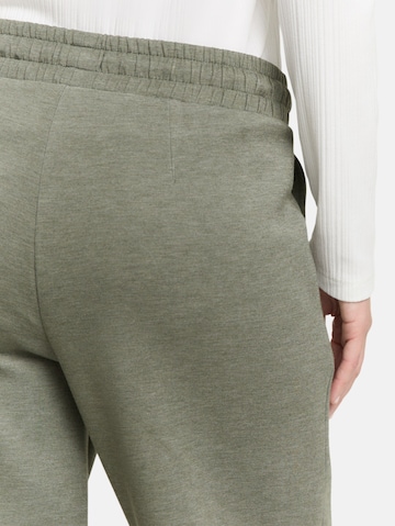 TOM TAILOR Loose fit Pants in Green