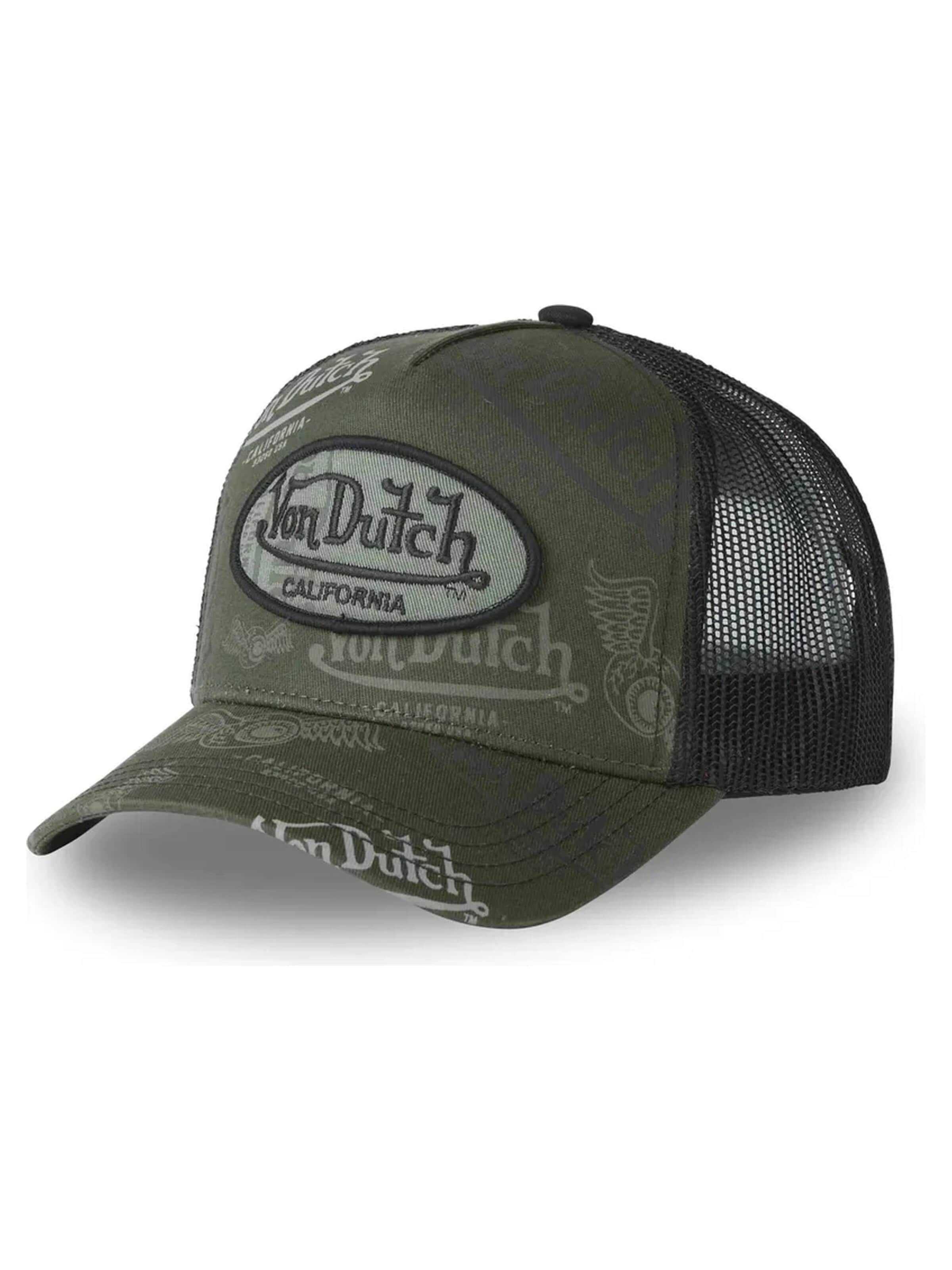 Casquette 'Gorra von dutch verde logos cafe01 trucker cap' Von Dutch en vert
