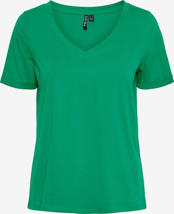 PIECES Shirt 'RIA' in Green: front