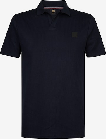 Petrol Industries - Camiseta en azul: frente