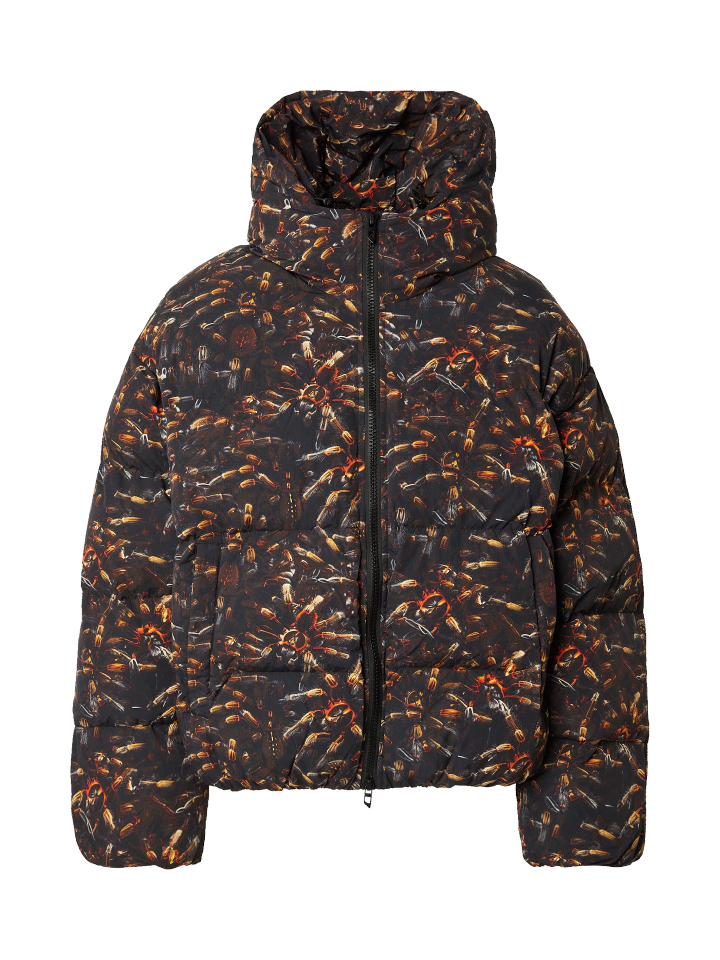 brūns DIESEL Ziemas jaka 'W-SPIDER': no priekšpuses