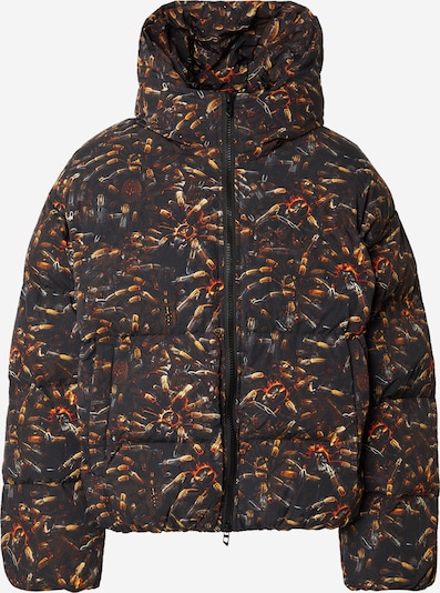 Žieminė striukė 'W-SPIDER' iš DIESEL, spalva – ruda (konjako) / šviesiai ruda / juoda, Prekių apžvalga