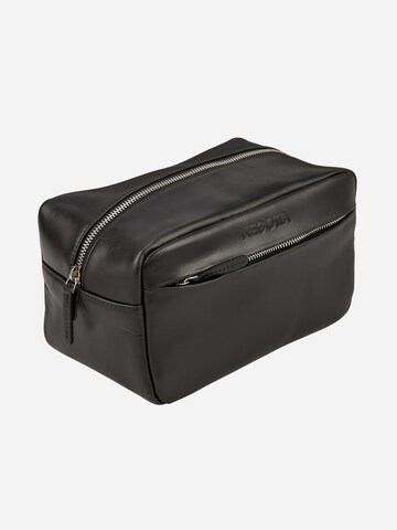NEGOTIA Leather Toiletry Bag 'Apex' in Black
