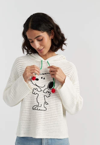 Pull-over 'Snoopy' Chinti & Parker en beige : devant