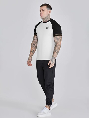 T-Shirt SikSilk en blanc