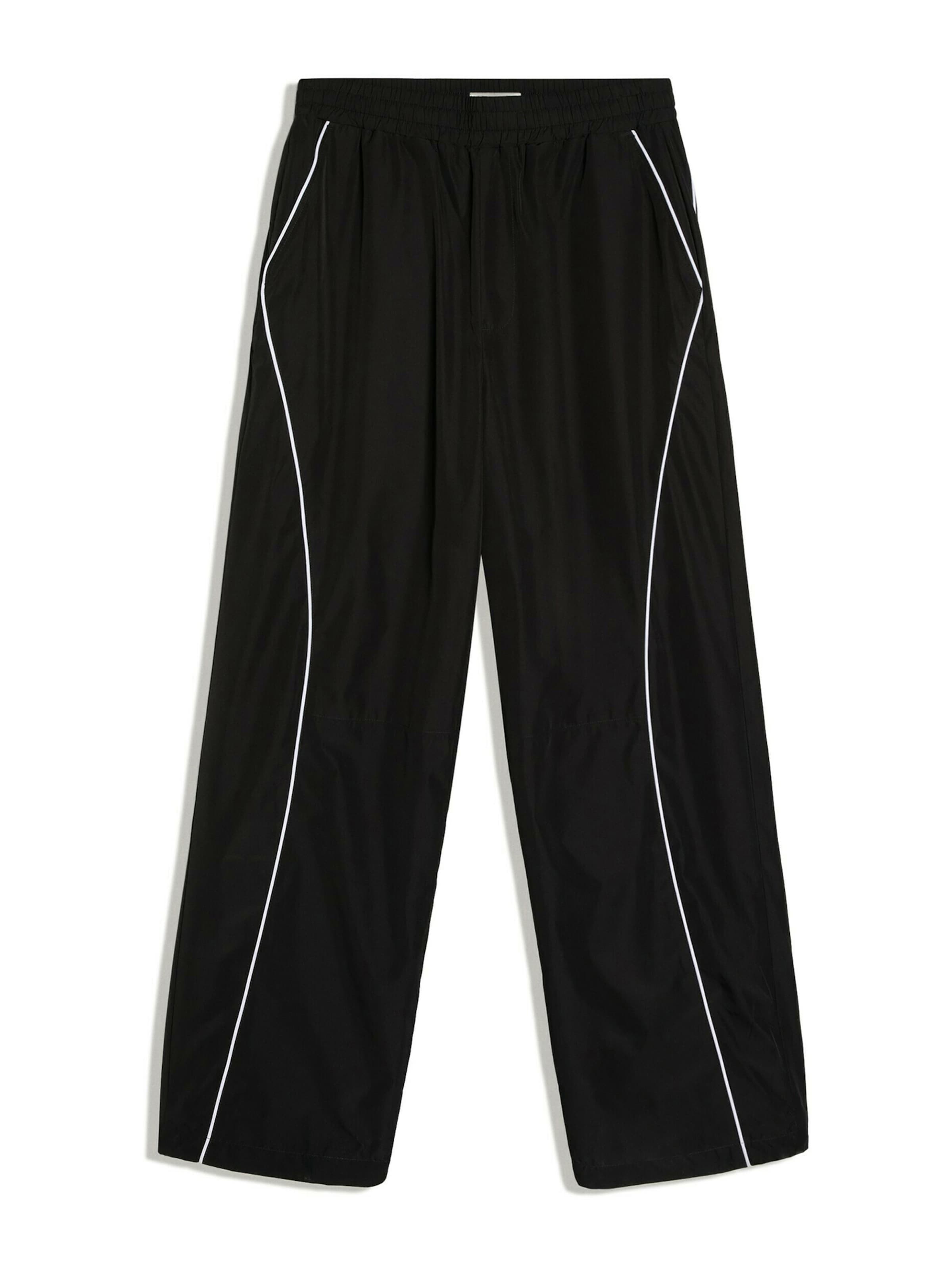 Bershka Byxa i 29-30 i svart / vit, Produktvy