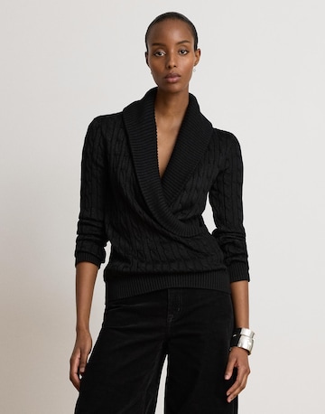Pullover di Lauren Ralph Lauren in nero: frontale
