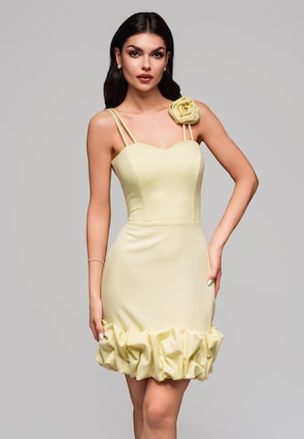 Ombre Evening dress in Yellow