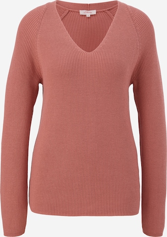 s.Oliver Pullover in Orange: predná strana