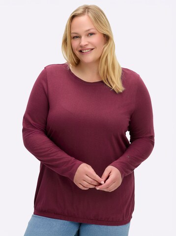 T-shirt SHEEGO en rouge : devant