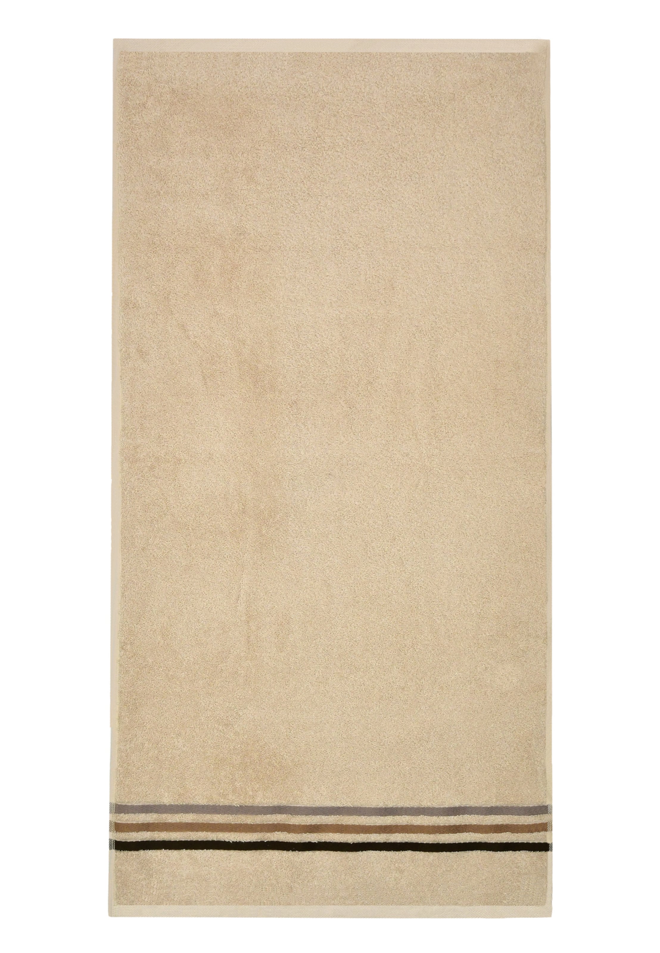 SCHIESSER Duschtücher 'Skyline Color' in Beige