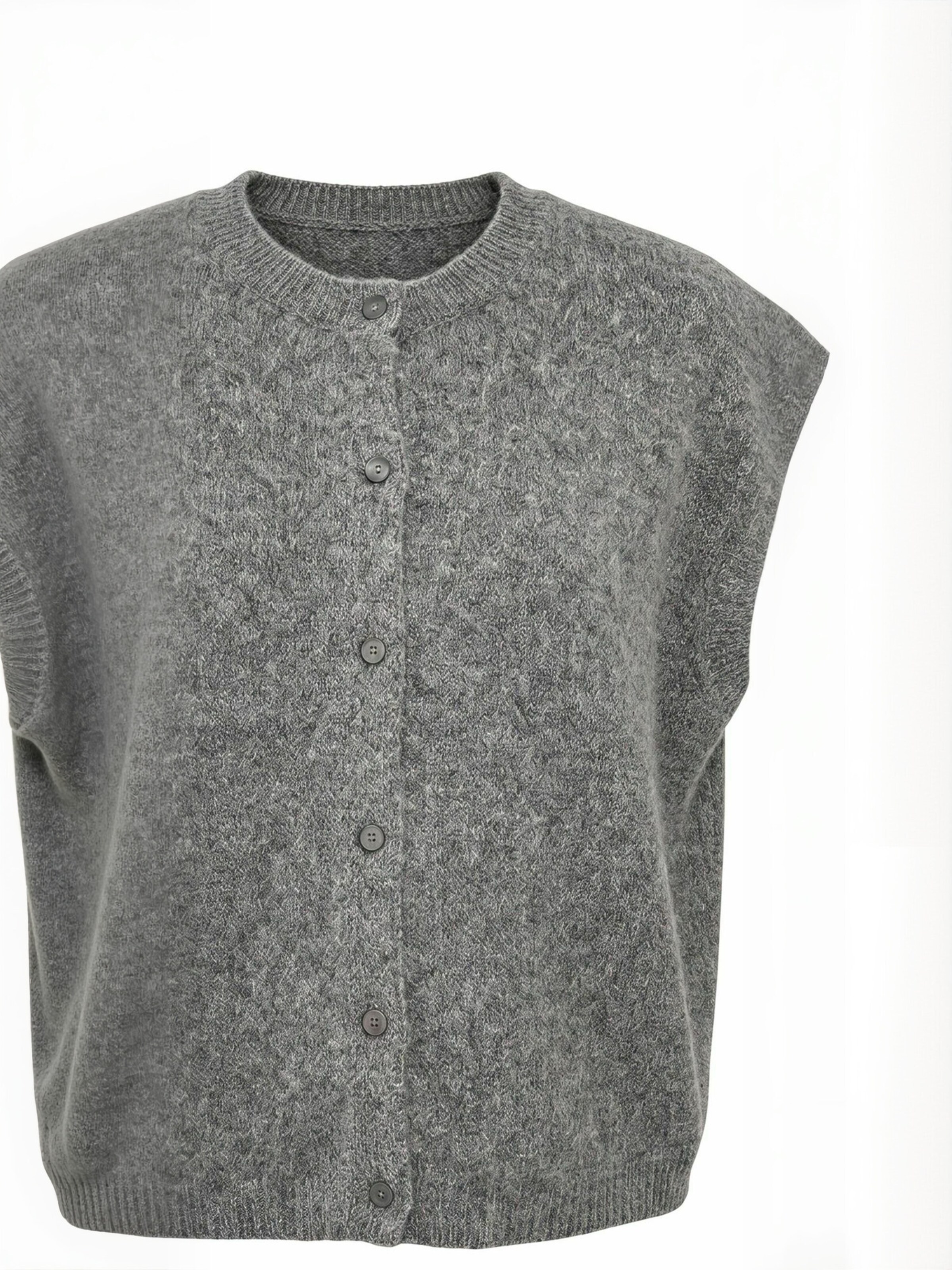 Liberte Essentiel - Chaleco ' FRID ' en gris: frente