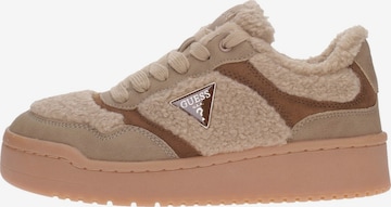 Sneaker bassa 'Sneakers Guess' di GUESS in beige: frontale