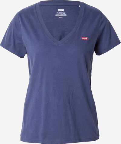 LEVI'S ® Shirt 'Perfect Vneck' in navy / rot, Produktansicht